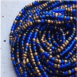 Sierra Blue waist beads
